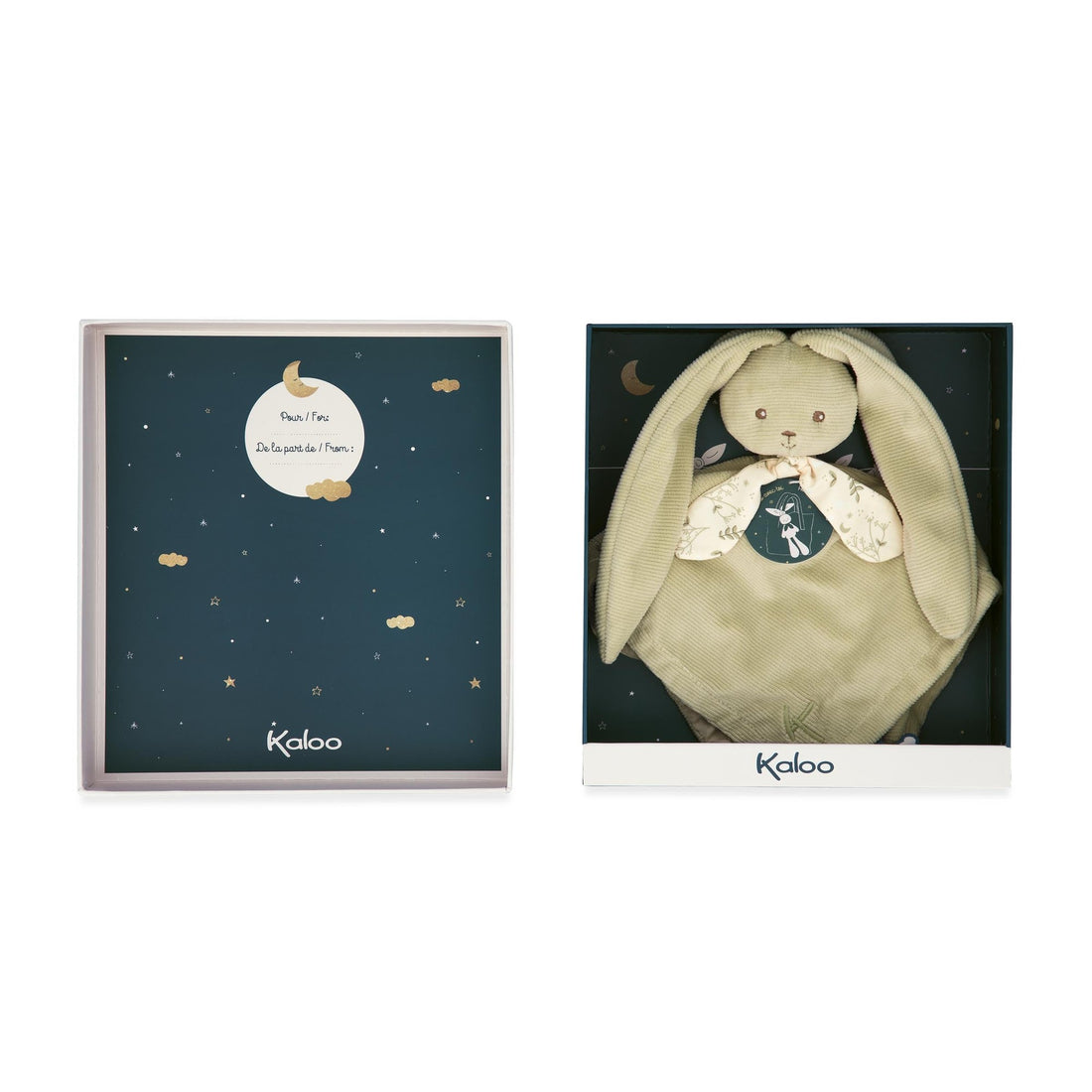 Lapinoo - Doudou lapin vert