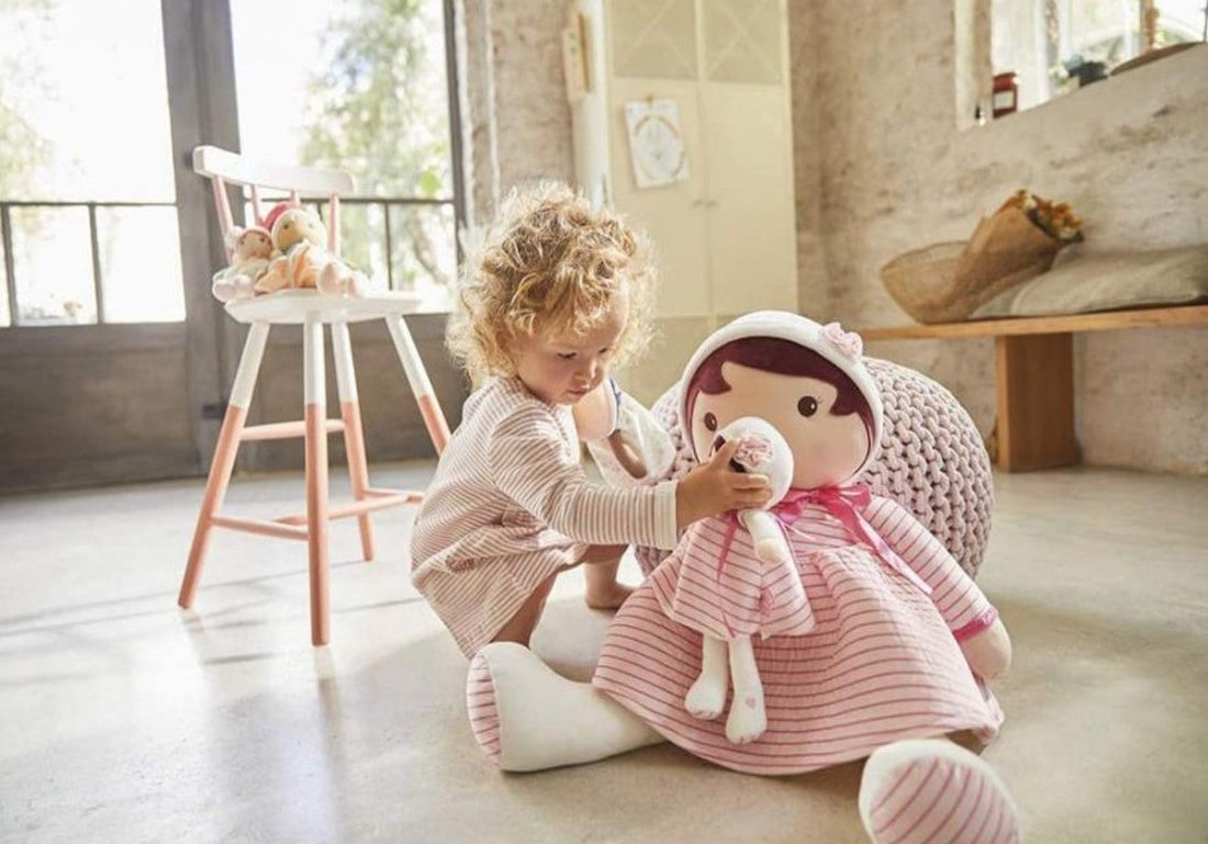 Poupée Kaloo Tendresse - Rose - Géante