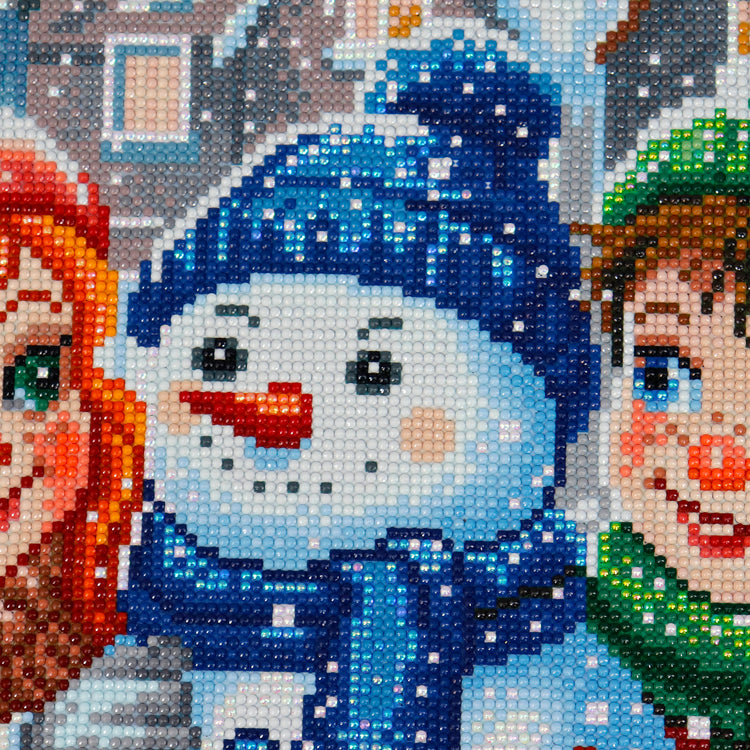 Diamond Painting - Kids in Winter