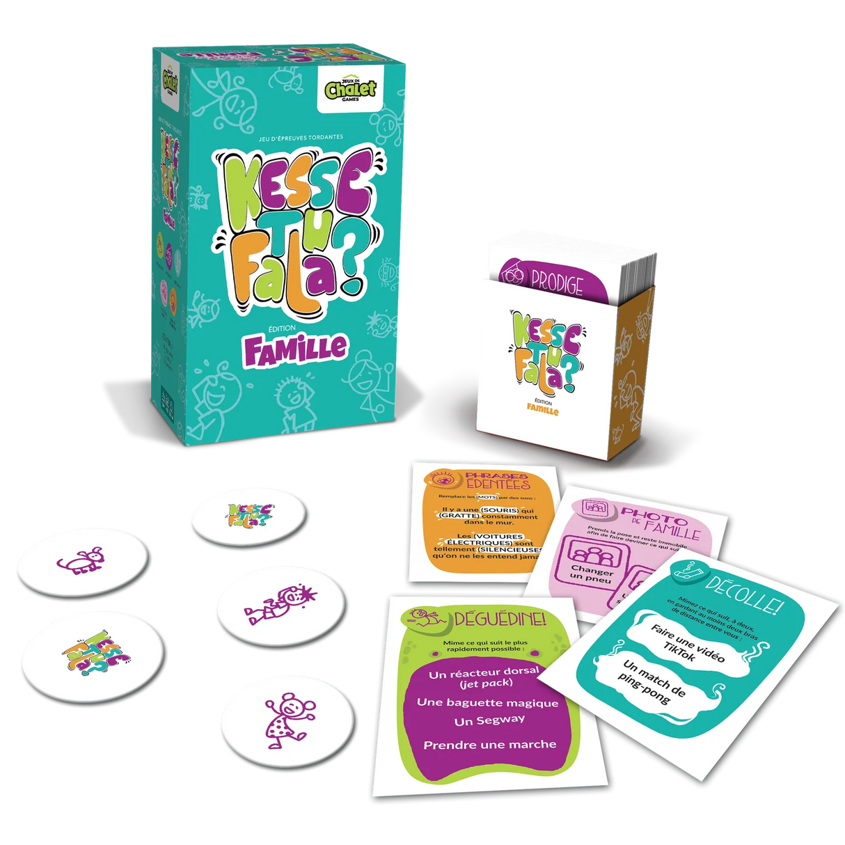 Kesse-tu Fa là? Famille NE (Fr)