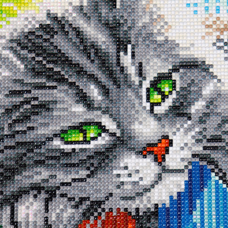 Broderie de diamant - Lazy Fence Lounger