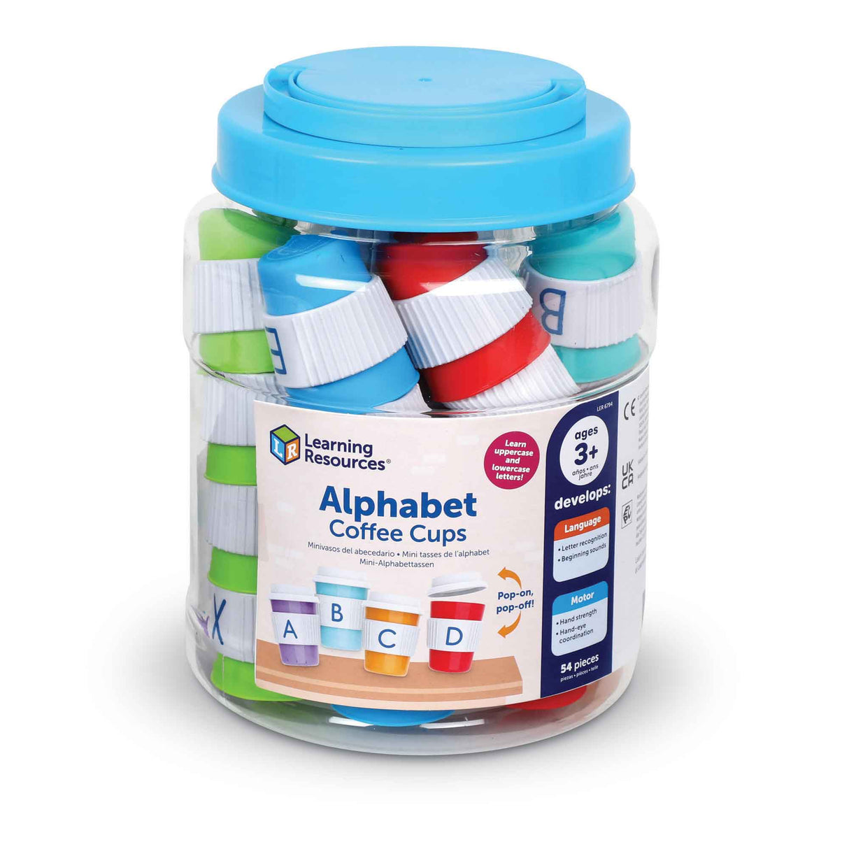 Alphabet Coffee Cups