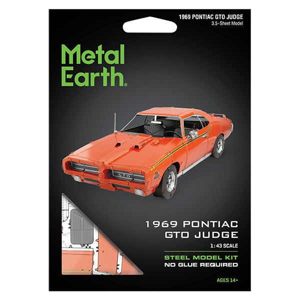 Metal Earth - Pontiac GTO Judge 1969