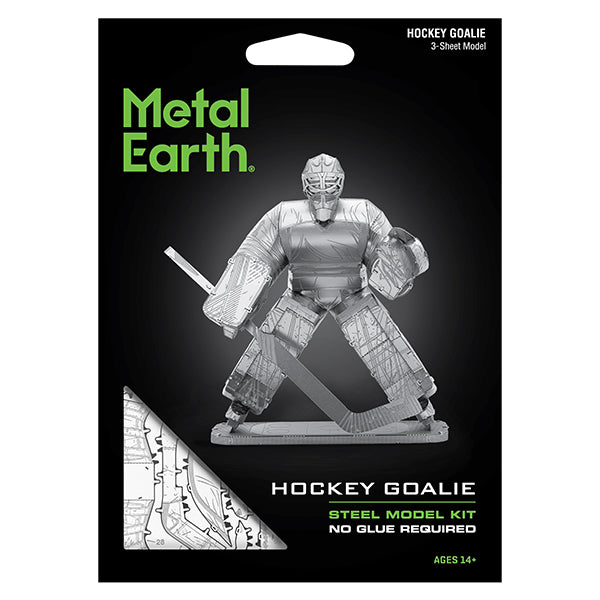 Metal Earth - Gardien de but hockey