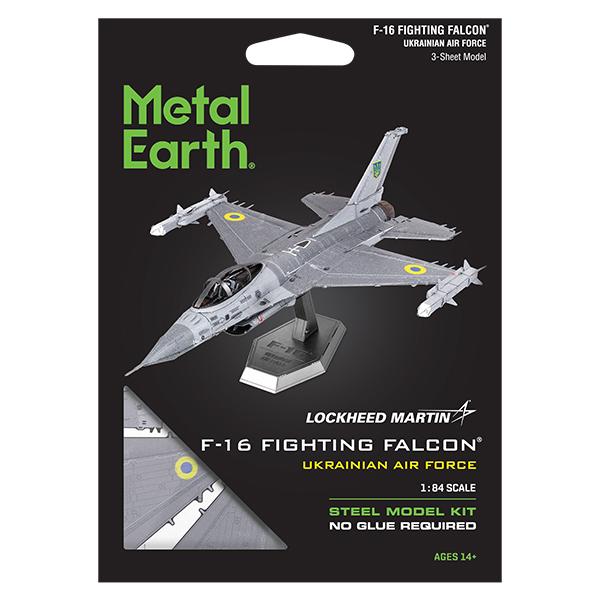 Metal Earth - F-16 Fighting Falcon Ukrainian Air Force