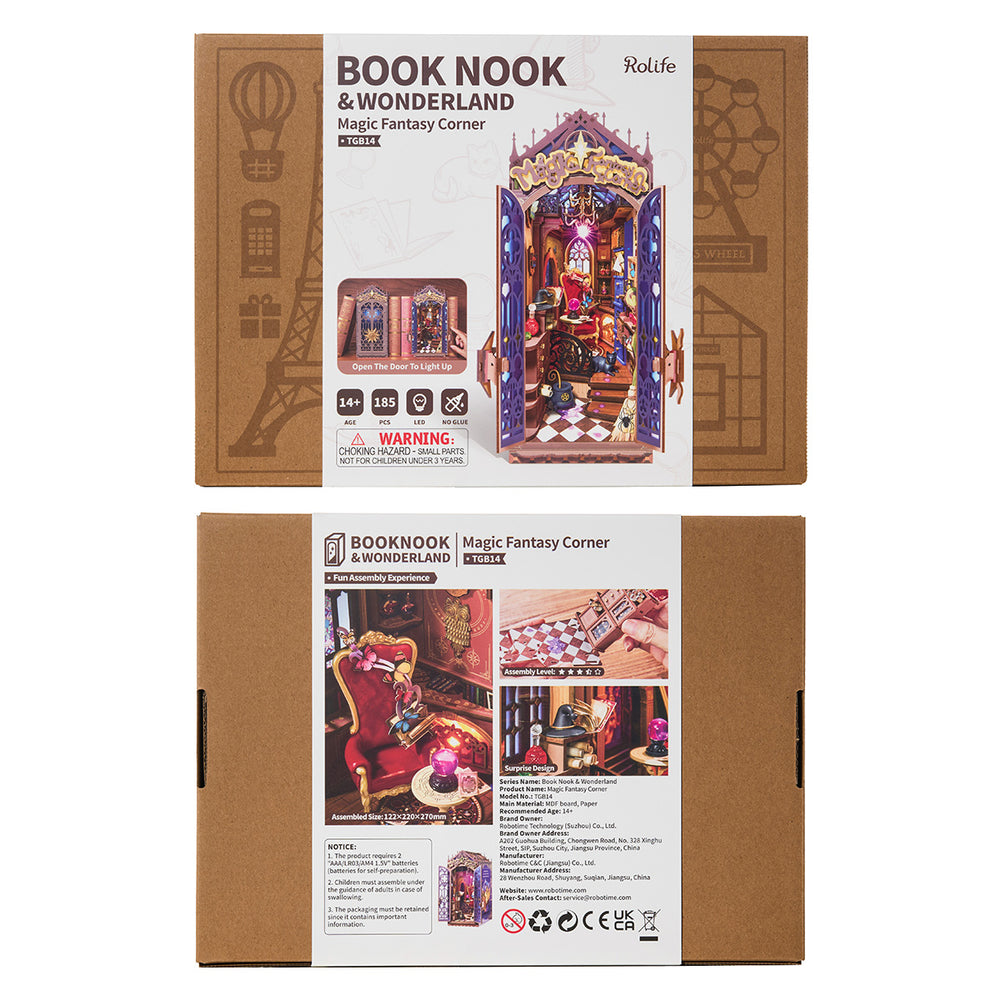 DIY Booknook - Magic Fantasy Corner