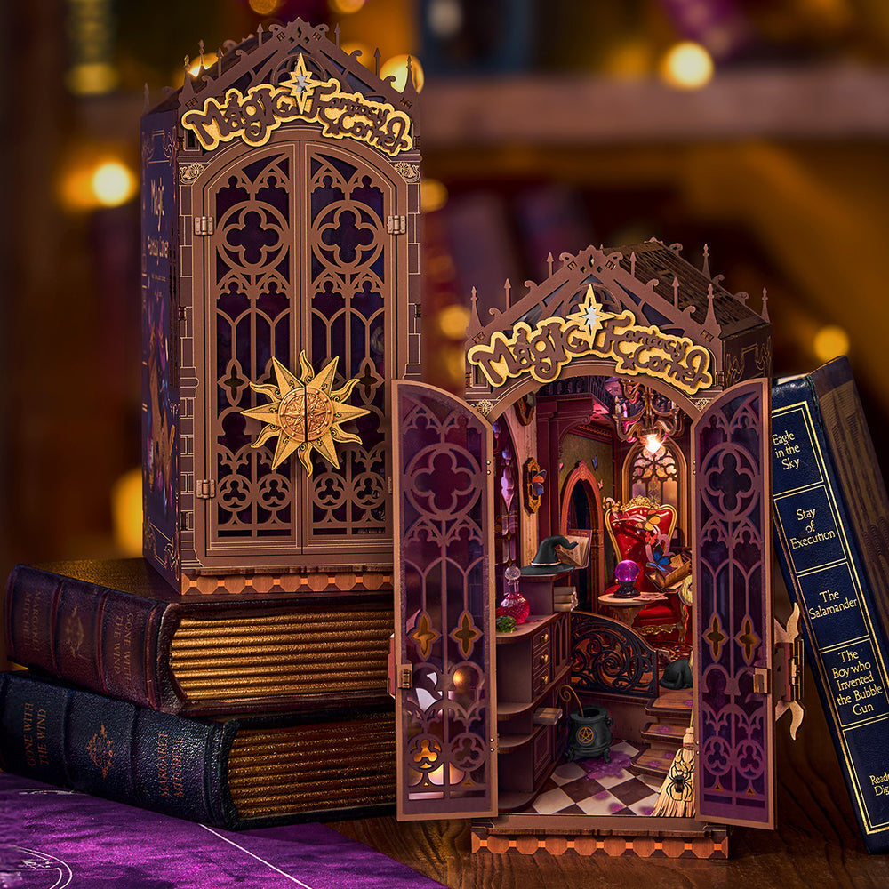 DIY Booknook - Magic Fantasy Corner