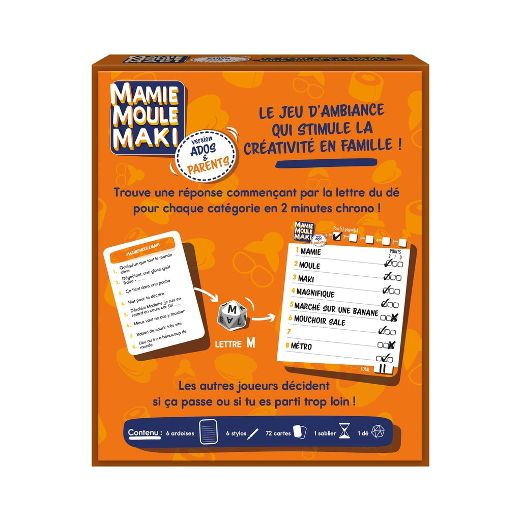 Mamie Moule Maki - Ados et parents (Fr)