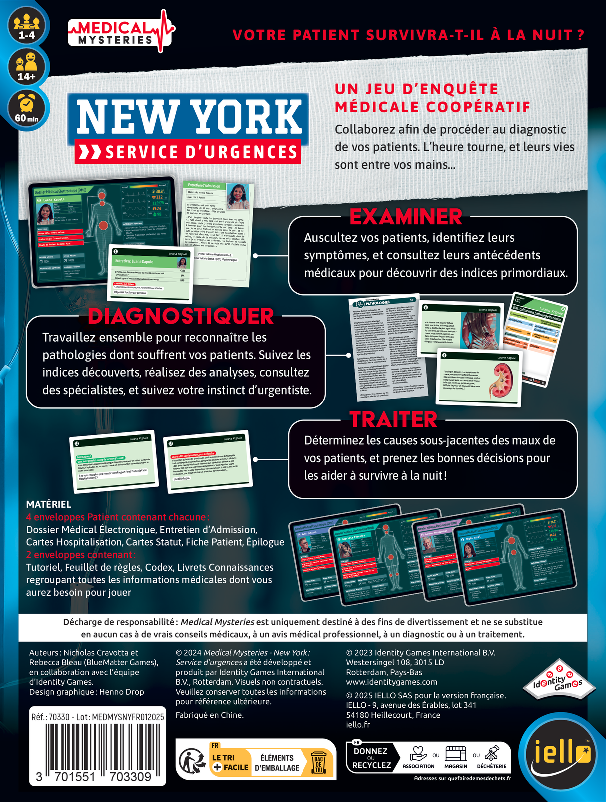 Medical Mysteries - New-York Emergency Service (Fr)