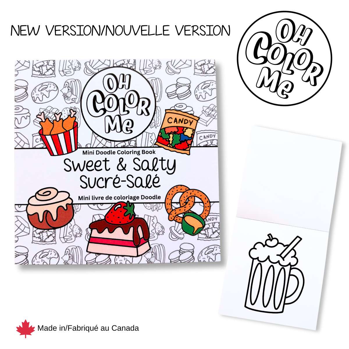 Mini Coloring Book - Oh Color Me