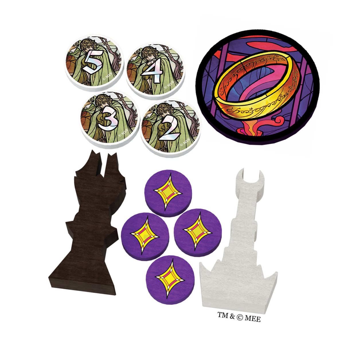 Le Seigneur des Anneaux : Les Deux Tours - Le jeu de plis coopératif (Fr)