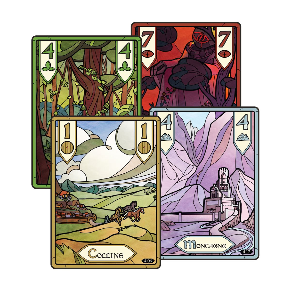 Le Seigneur des Anneaux : Les Deux Tours - Le jeu de plis coopératif (Fr)