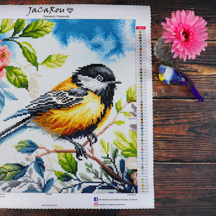 Broderie de diamant - Oriole