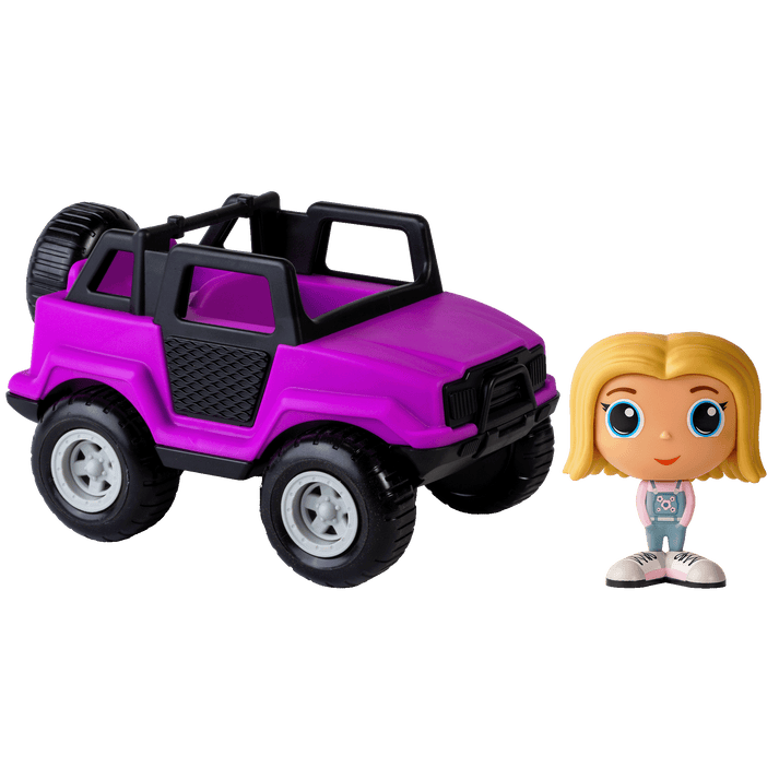 Flek - Purple Off-Road Vehicle with Azra