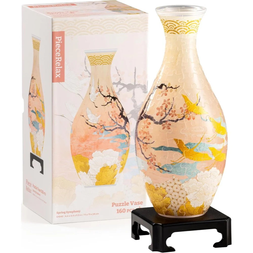 3D Puzzle Vase - Spring Symphony