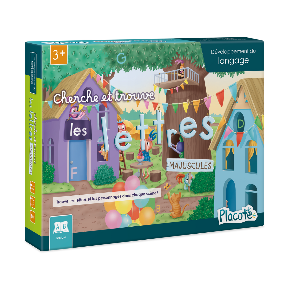 Cherche et Trouve - Les Lettres Majuscules (Fr)