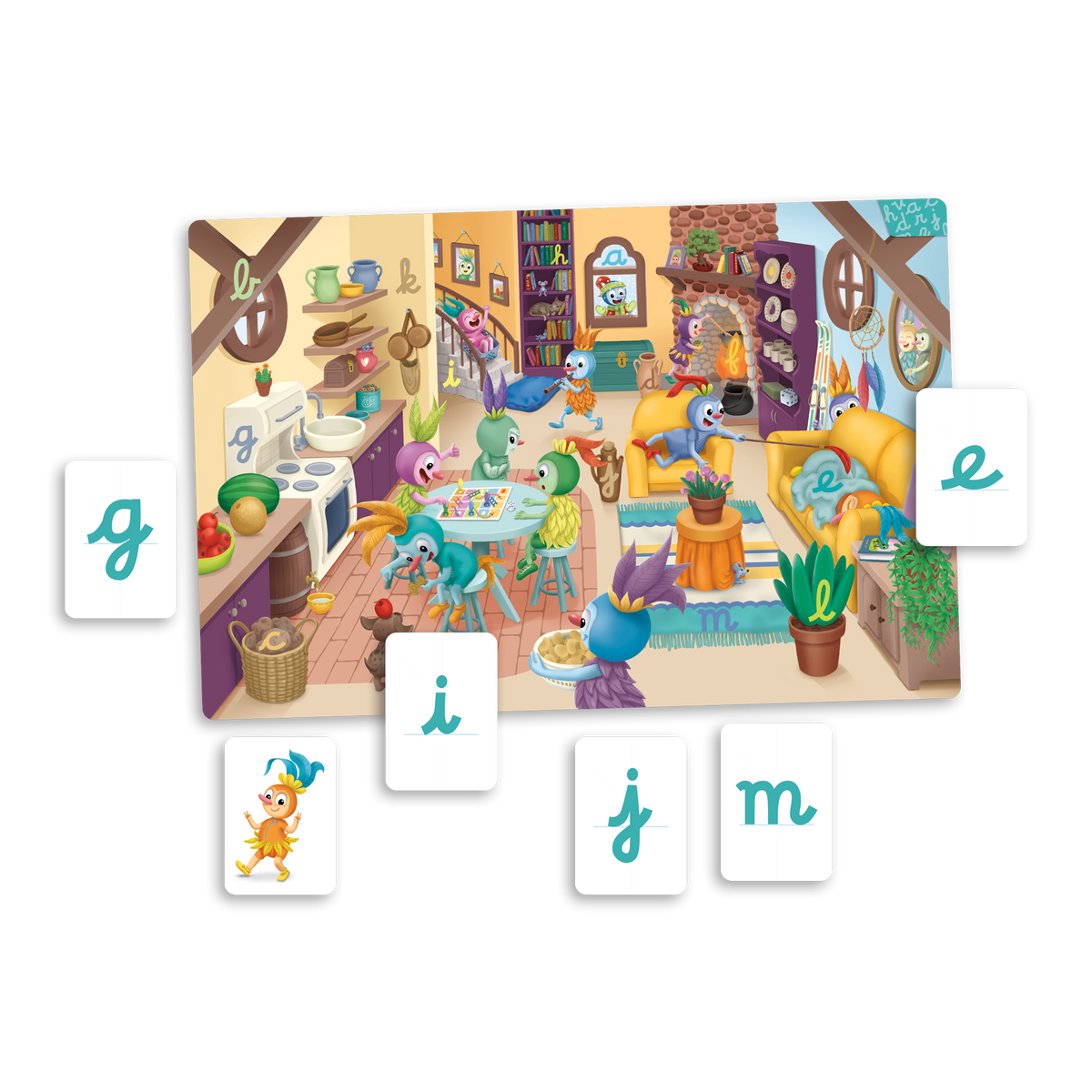 Cherche et Trouve - Les Lettres Minuscules (Fr)
