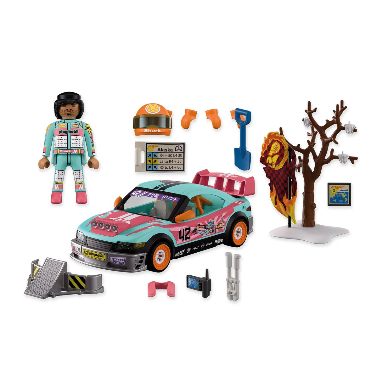 Voiture de rallye - Playmobil Offroad Cars