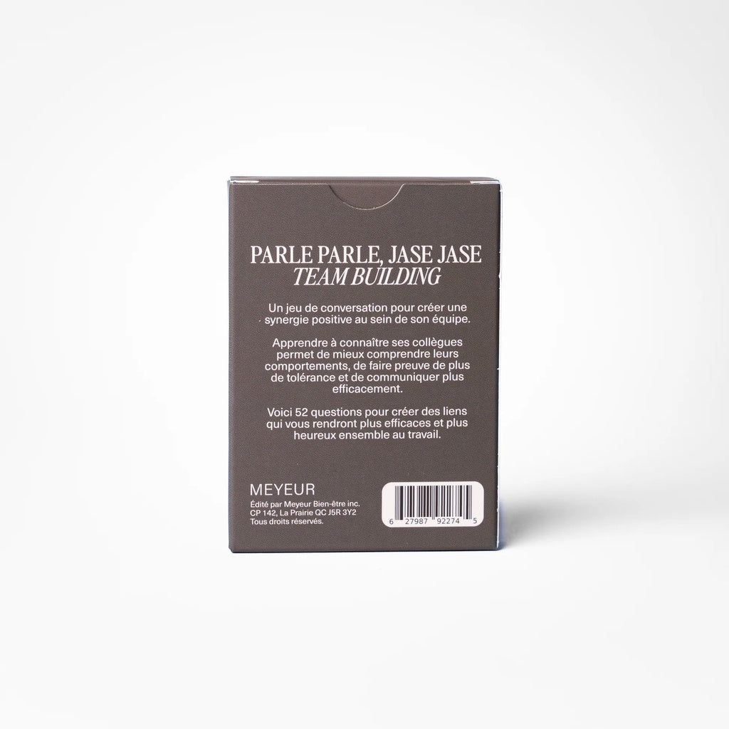 Parle parle jase jase - Team Building (Fr)