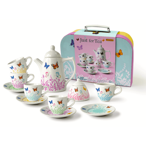 Butterflies tea set
