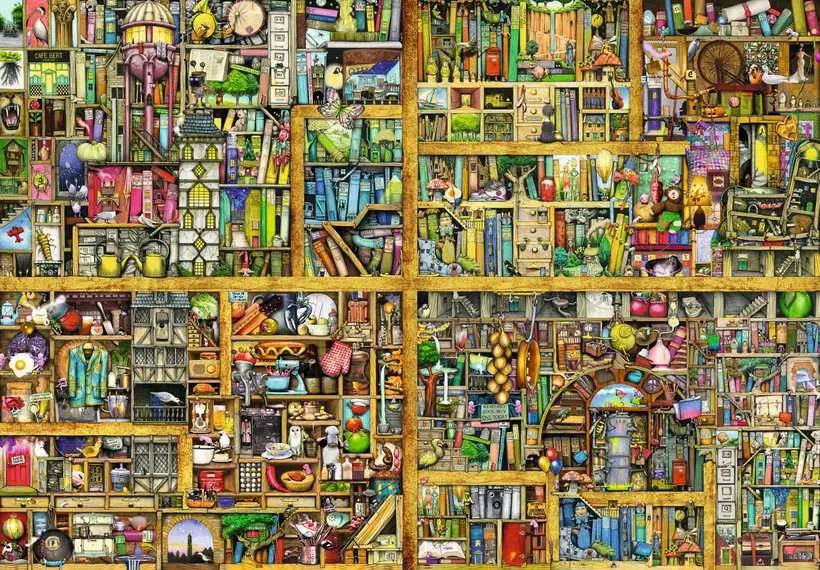 Bibliothèque magique XXL - Colin Thompson - 18000 mcx