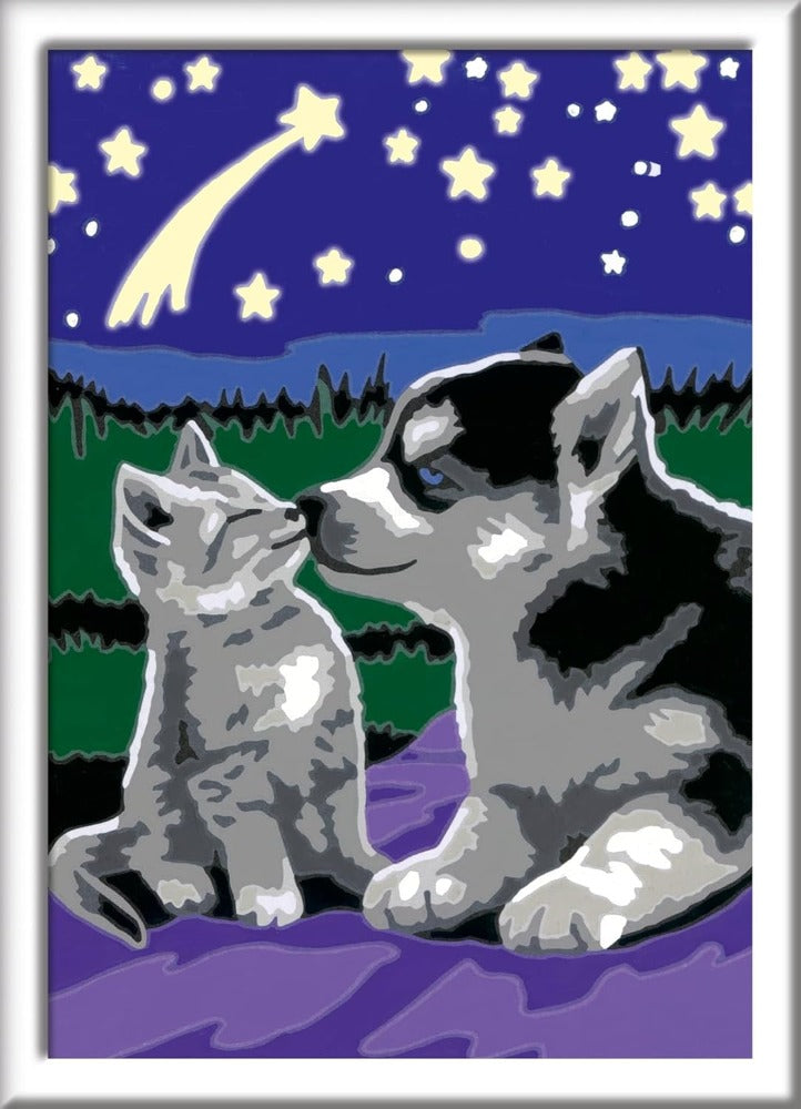 CreArt - Amis au clair de lune