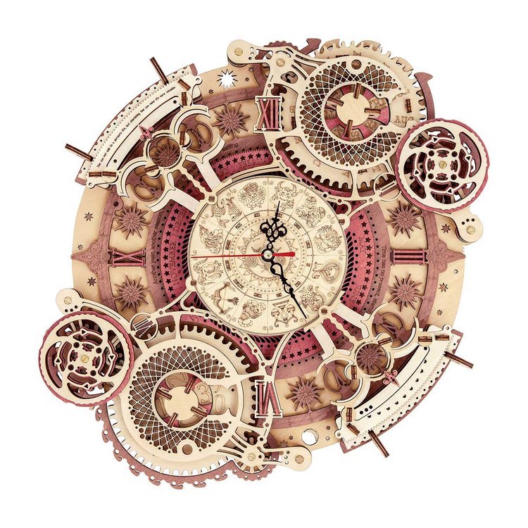 DIY Mécanique - Horloge murale Zodiac