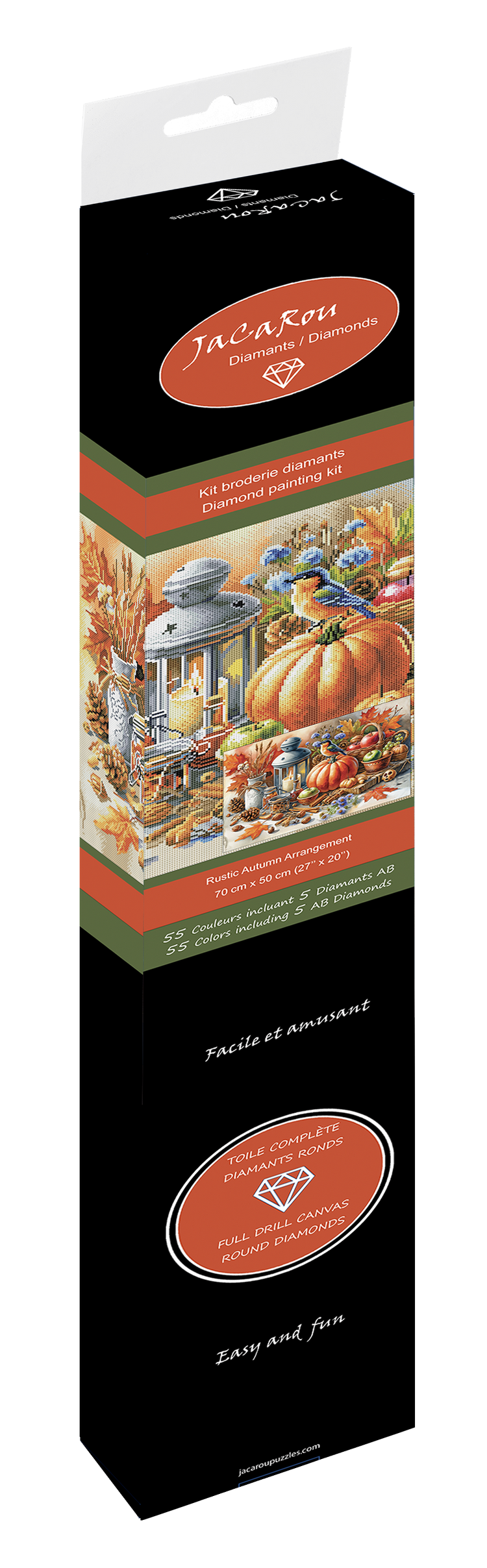 Broderie de diamant - Rustic Autumn Arrangement