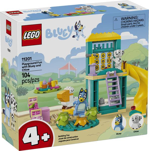 Le terrain de jeu de Bluey et Chloe - Bluey