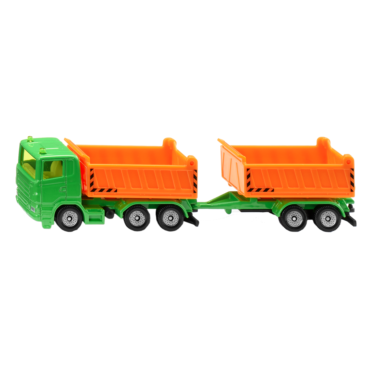 Siku - Camion avec benne basculante et remorque à benne basc.