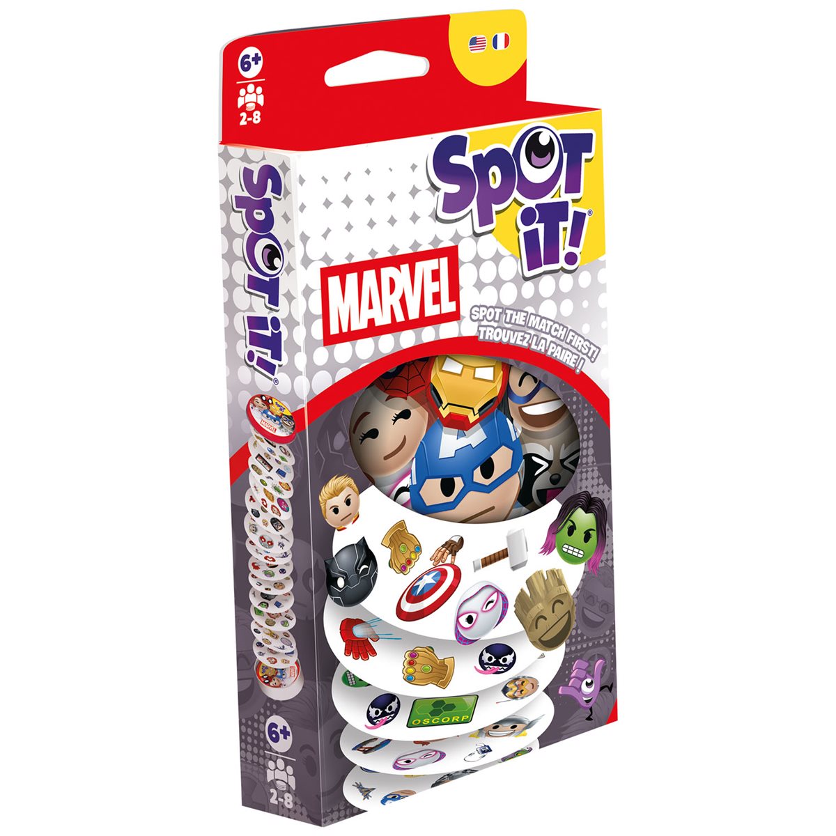 Spot it - Marvel Emojis - Eco Blister (Bil)