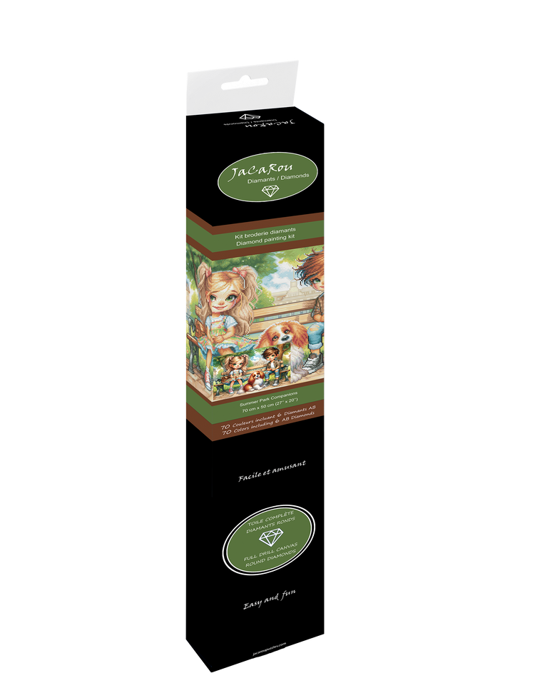 Broderie de diamant - Summer Park Companions