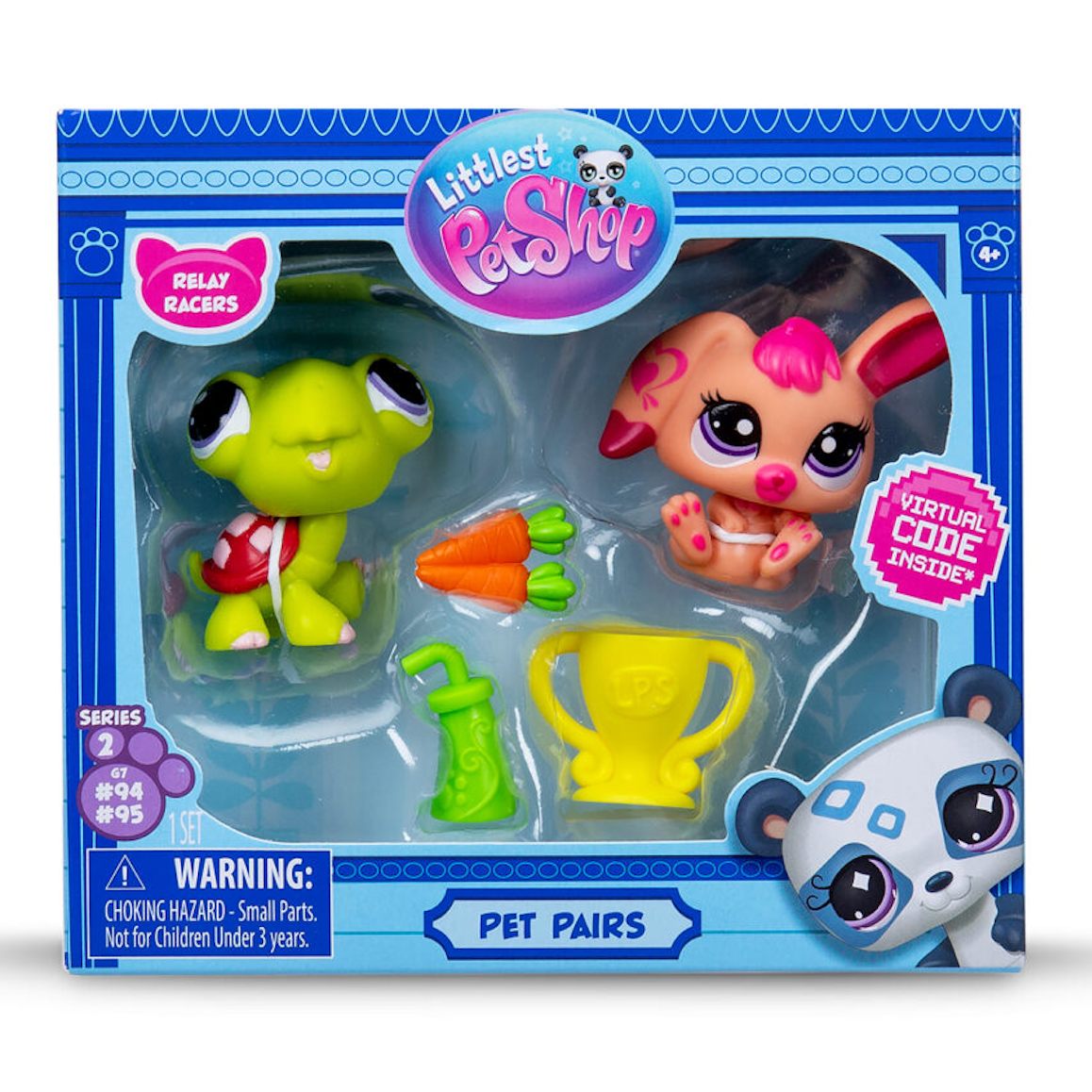 Littlest Pet Shop Pet pairs #94 and #95 – La Ribouldingue