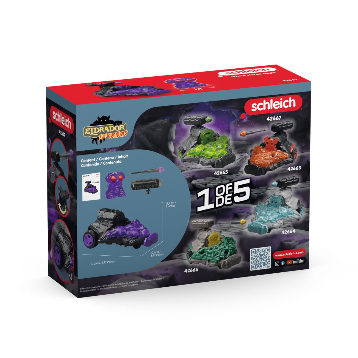 Shadow Jet Vehicle with Mini Creature - Eldrador