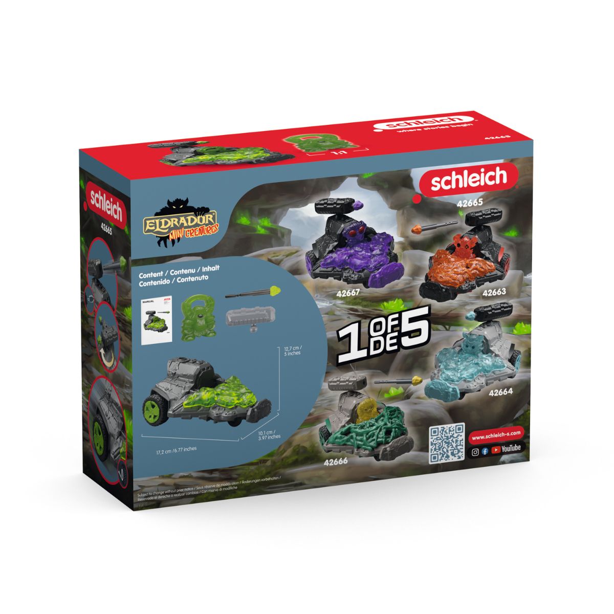 Jet de pierre rétrofriction avec mini créature - Eldrador