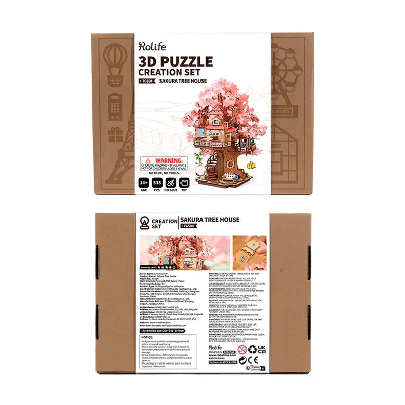DIY Creation Set - Sakura Tree House