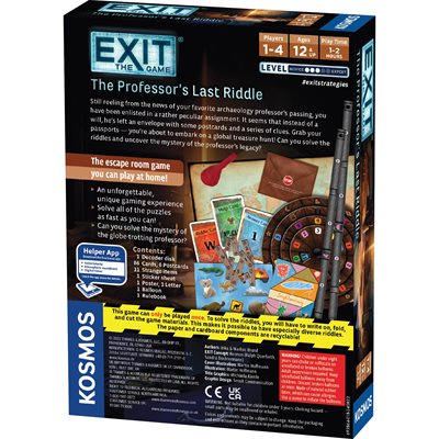 Exit - The Professor's Last Riddle (En)