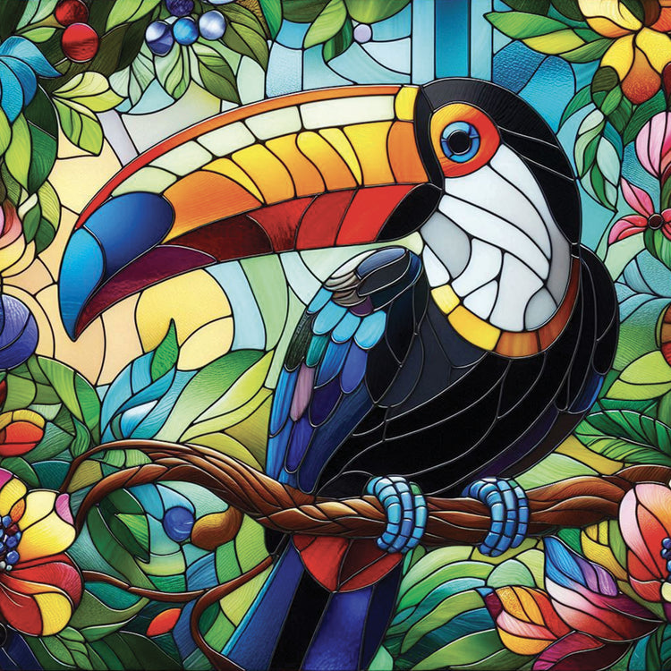 Broderie de diamant - Toucan