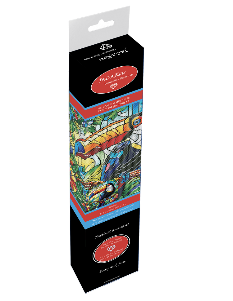 Broderie de diamant - Toucan