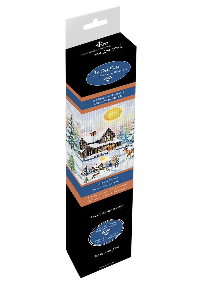 Diamond Painting - Two Deer Friends