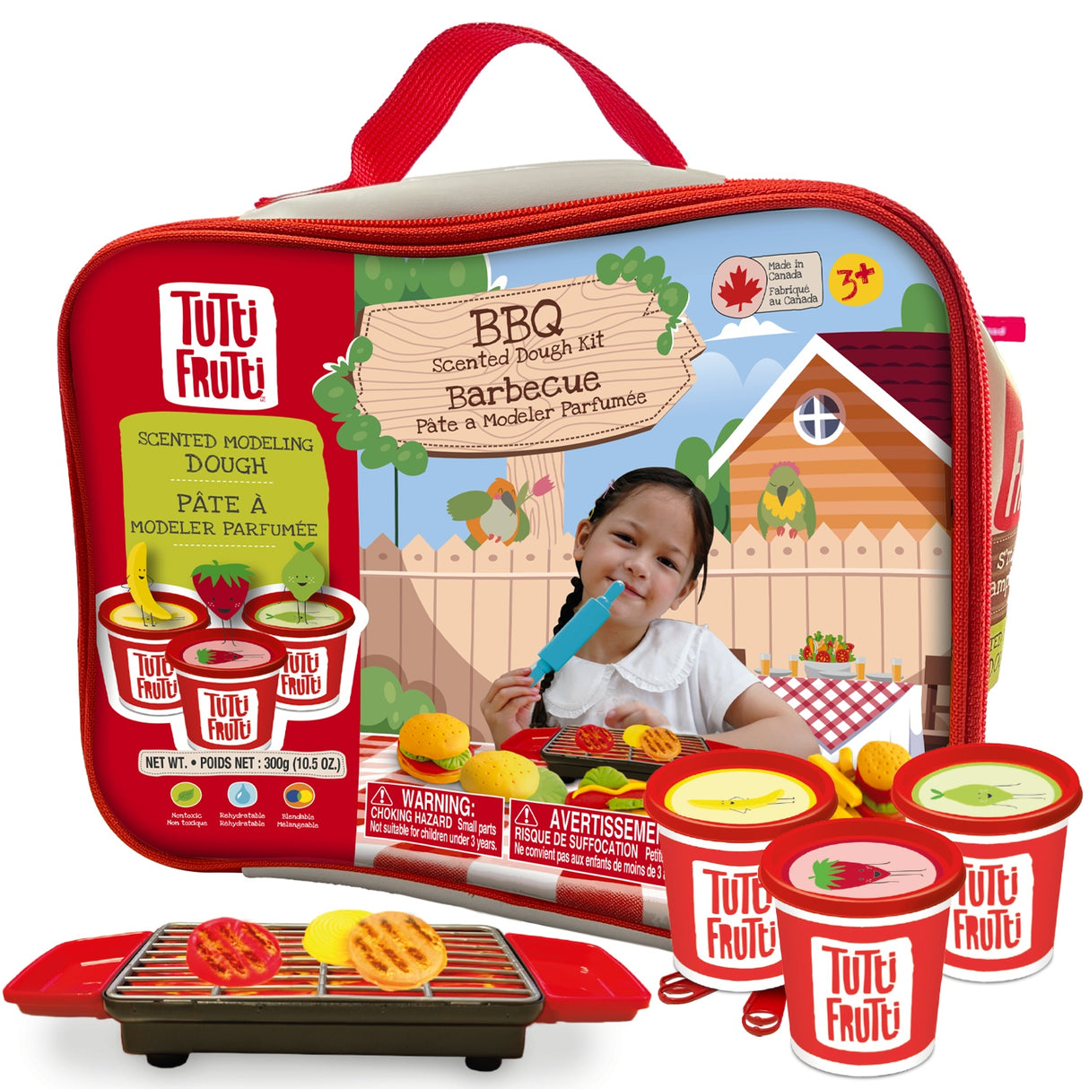 Pâte à Modeler Parfumée - Ensemble barbecue en sac refermable