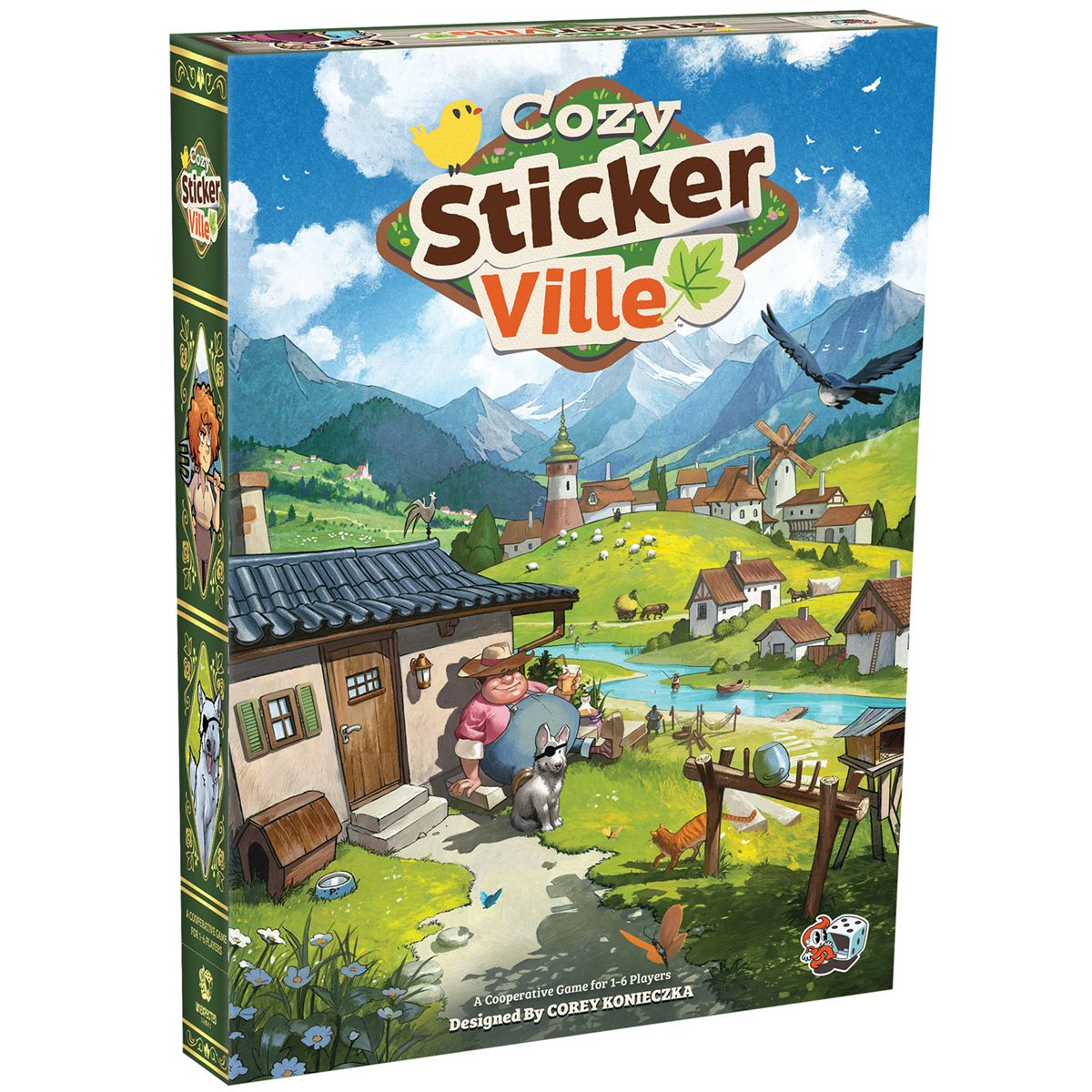 Cozy Stickerville (En)