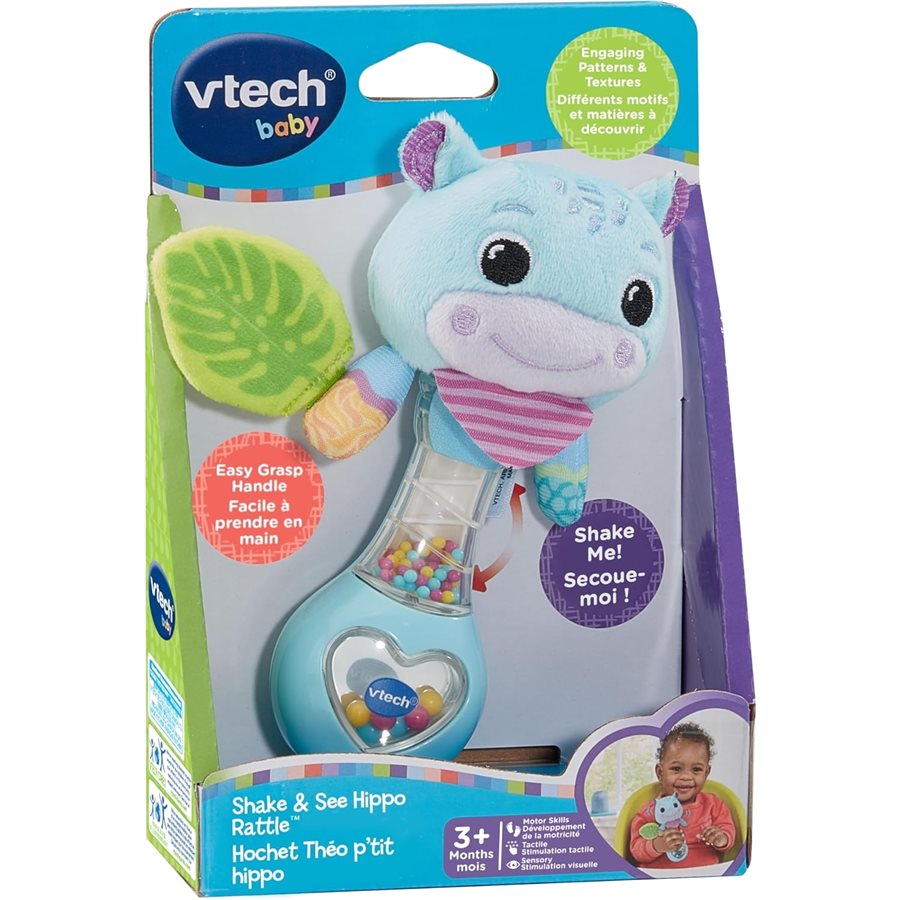 VTech - Hochet Théo p'tit hippo (Bil)
