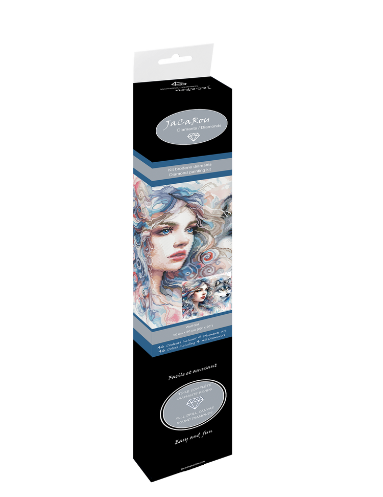 Diamond Painting - Wolf Girl