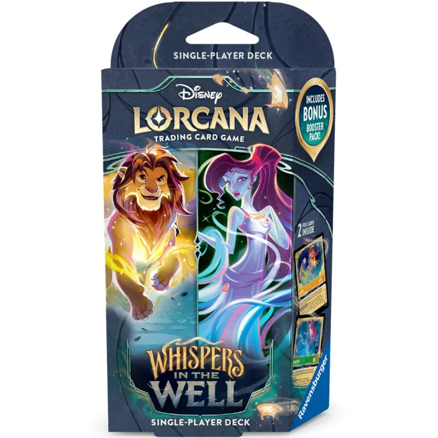 Disney Lorcana #10: Whispers in the Well - Starter Deck - Amber and Emerald (Ang)