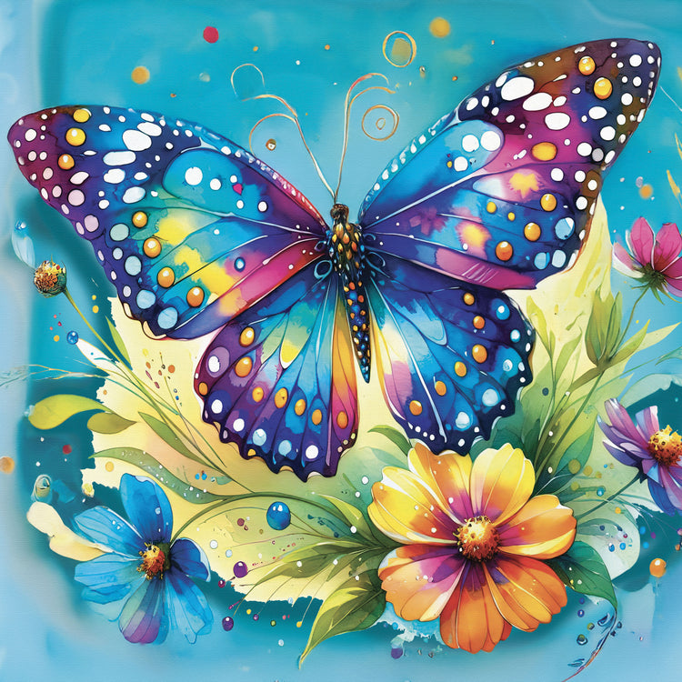 Diamond Painting - Wings of Colors