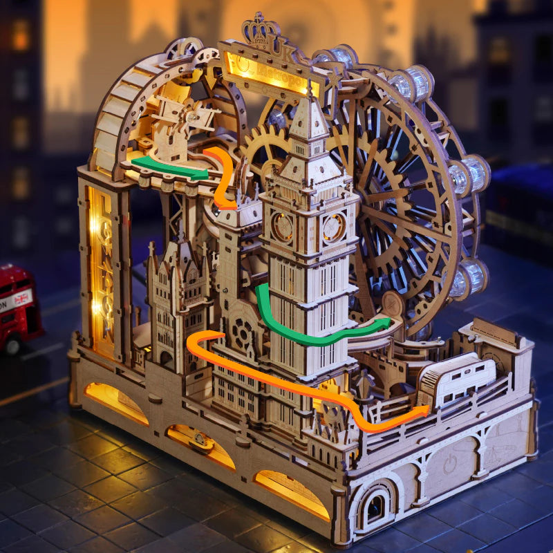 DIY Circuit de Billes - Marbel Travel London