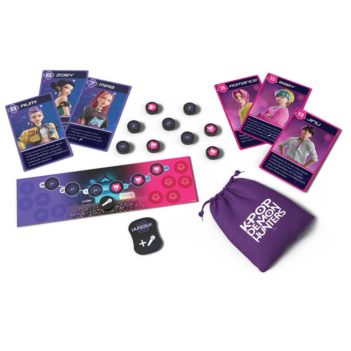 KPop Demon Hunters - Battle for the Spotlight - Un jeu Love Letter (Fr)