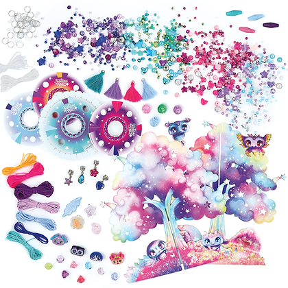 Celestial Jewelry Tree - Nebulous Stars