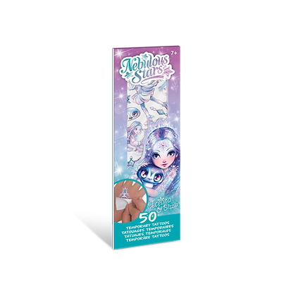 Tatouages temporaires mini - Nebulous Stars